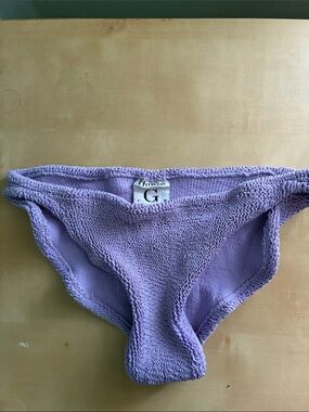 Hunza G lavender bikini bottoms one size